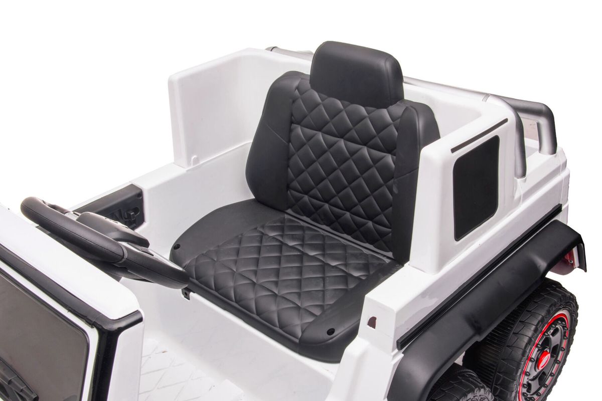 Mercedes Benz G63 elektrisk barnebil - hvit