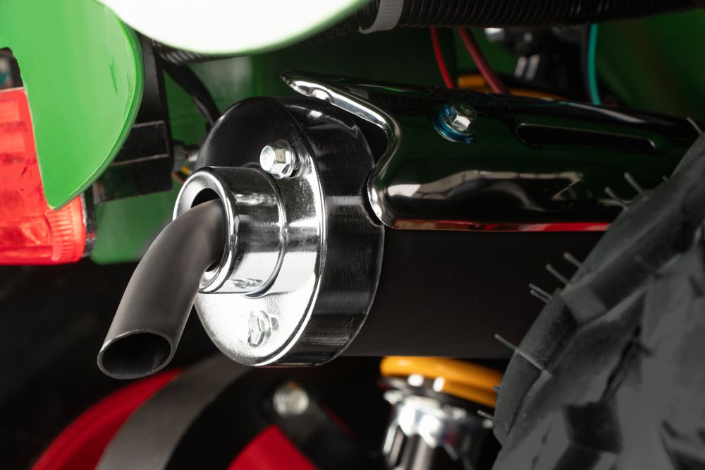 Nitro Motors 110cc barnetraktor med tilhenger el-start