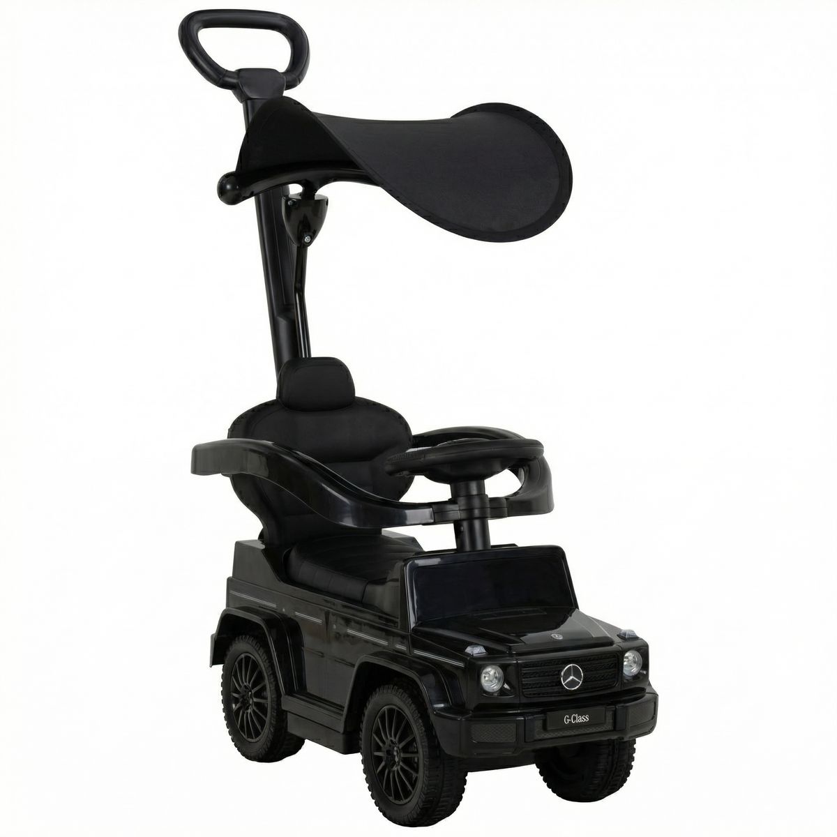 Gåbil Mercedes G350d - skyvehåndtak og solskjerming