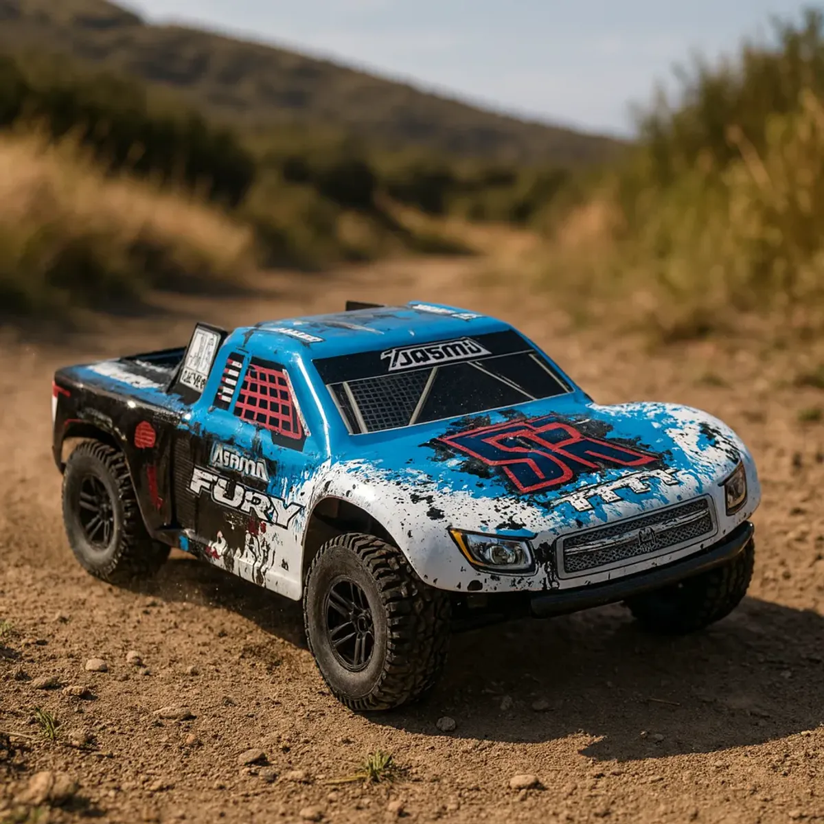 Arrma 1/10 Fury Mega RC Bil – 48 km/t, RTR