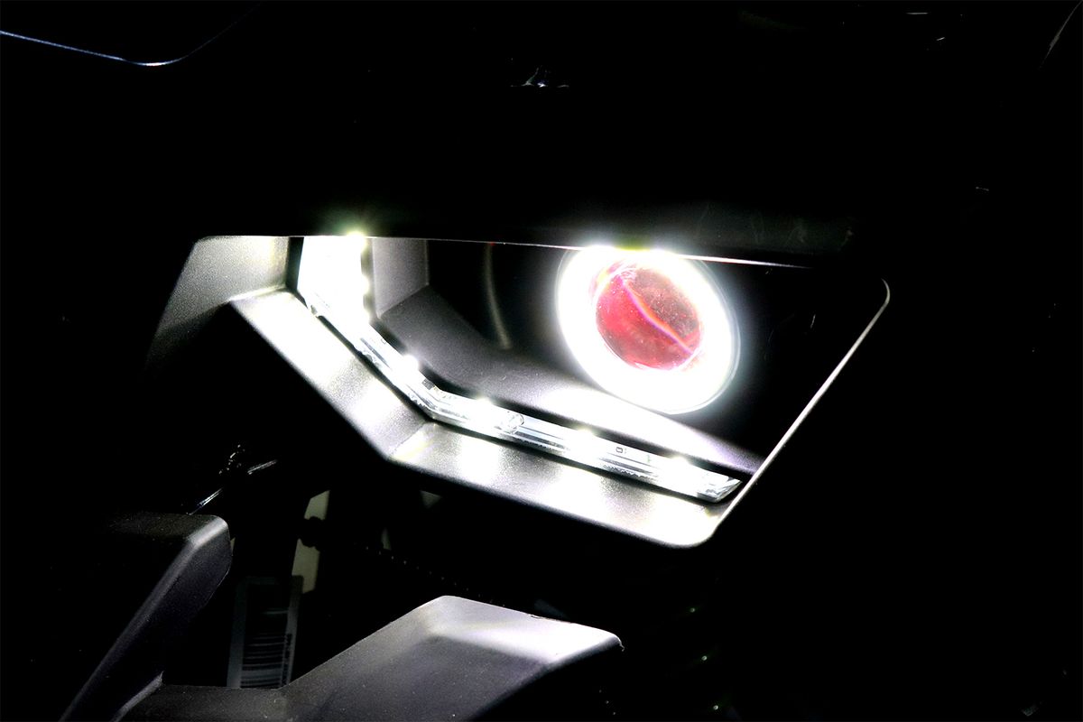 Rugby 125cc ATV m/revers, LED & alarm – 8 