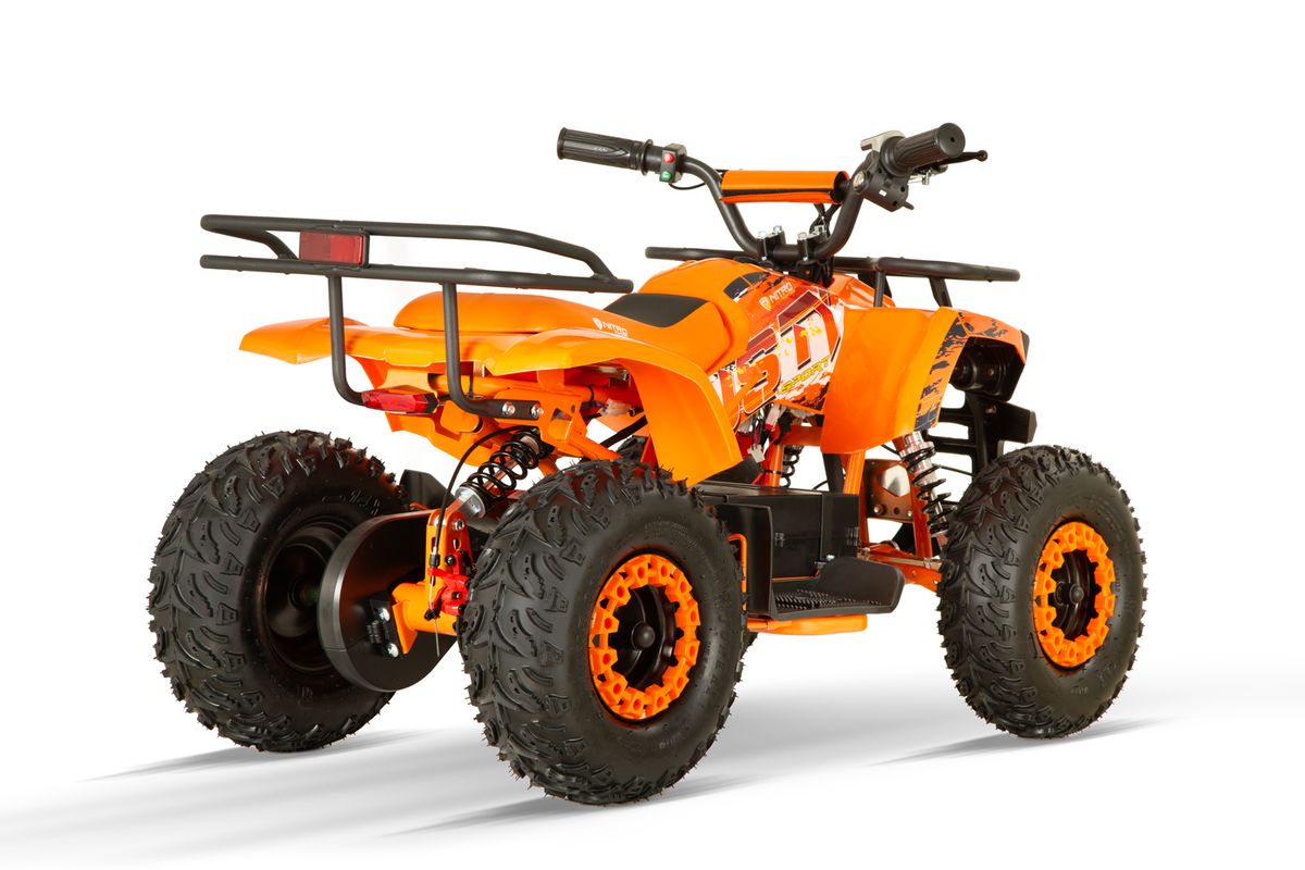 Dusty 1200W ATV med BTF XL-dekk og LED-lys