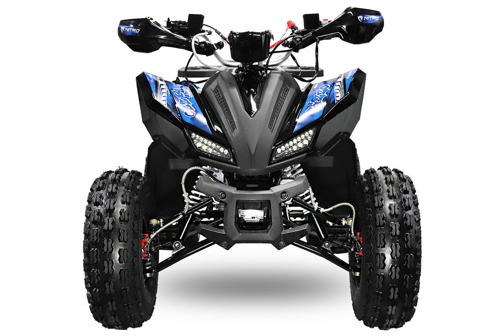 Rizzo 125cc ATV m/revers, LED, digitalt dash og alarm