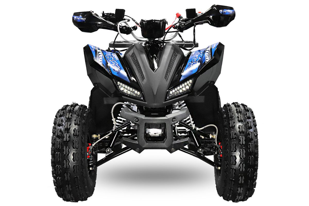 Rizzo 125cc ATV m/revers, LED, digitalt dash og alarm