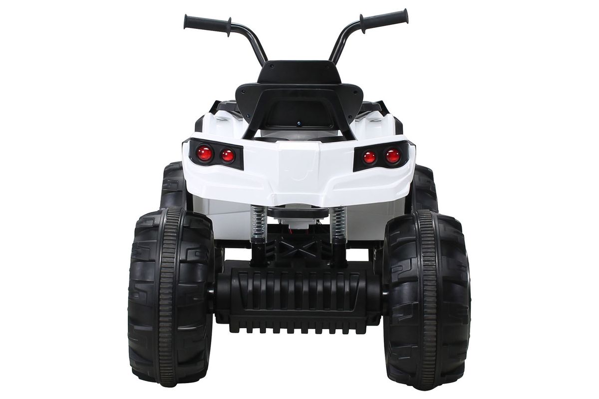 Quad ATV for barn, elbil - rød/hvit