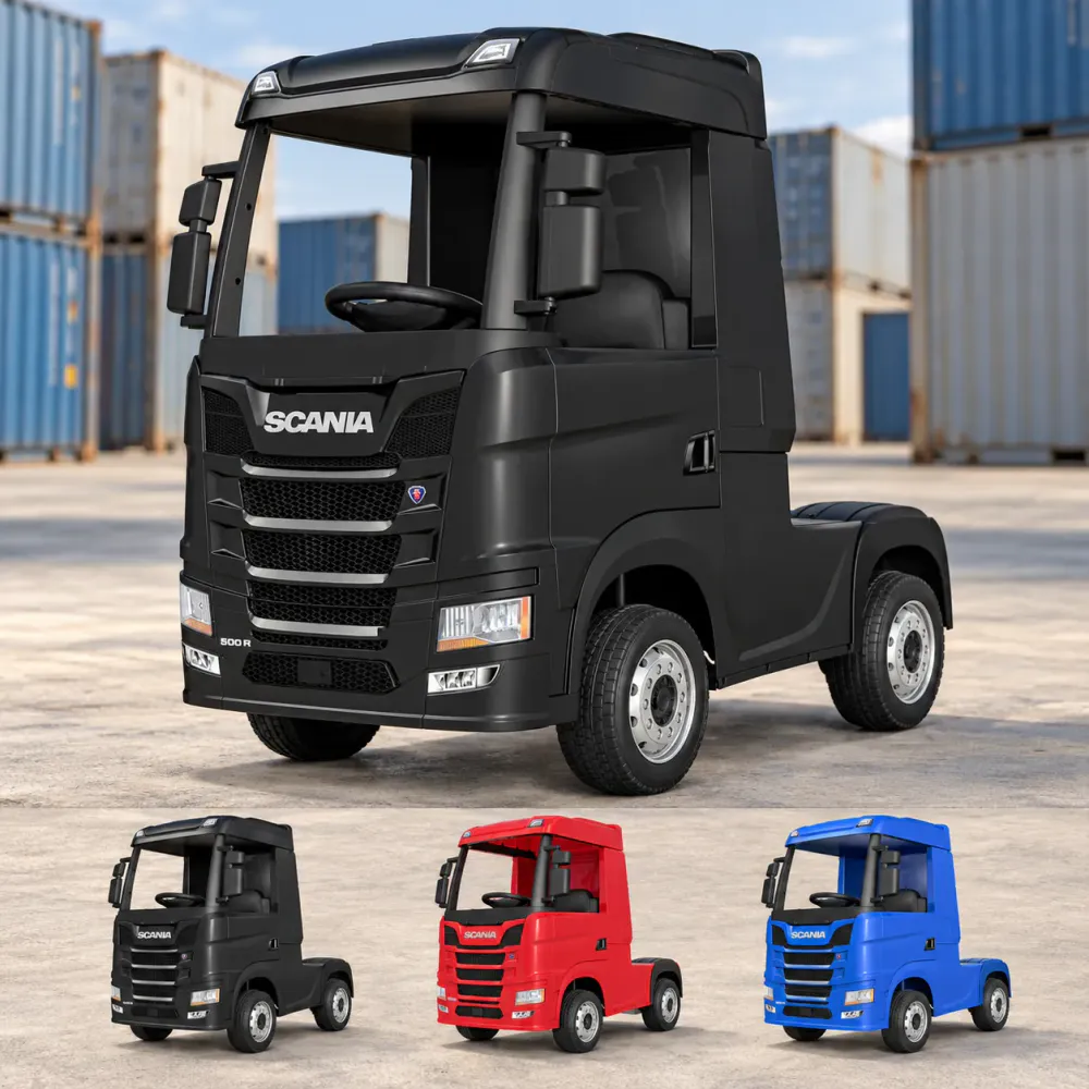 Scania R-Series lastebil for barn 2-7 år - 180W 12V