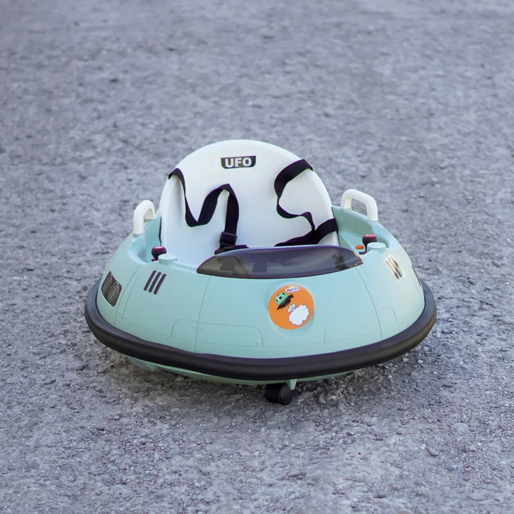 UFO 360 Elektrisk Bumper Car for Barn – Grønn