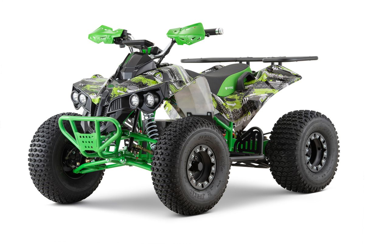 Warrior 1500W graffiti ATV med Keyless og akseldrift