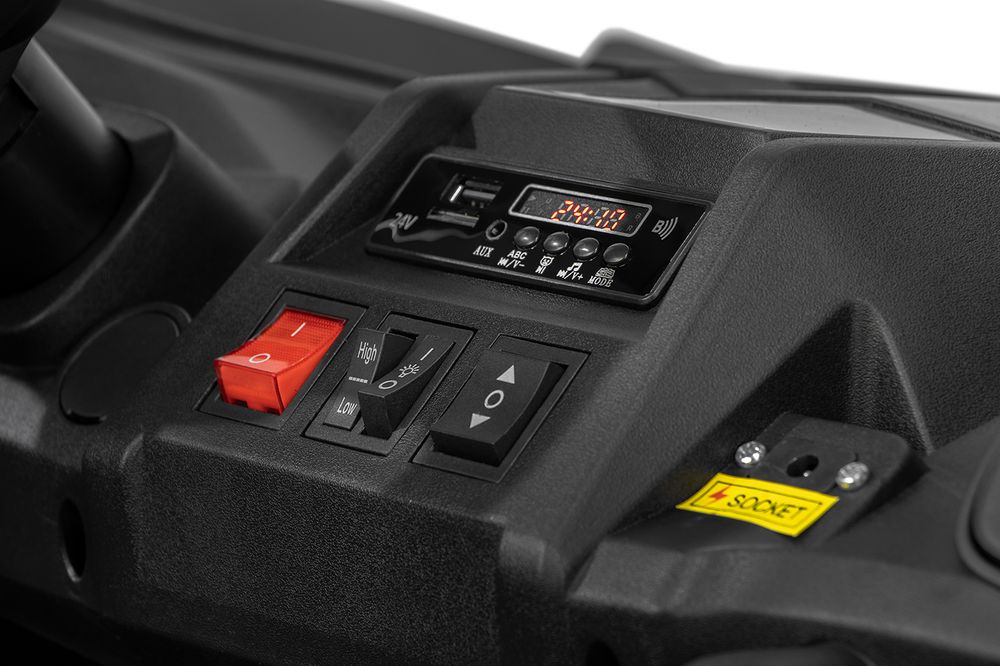 Kidix UTV Road Elbarnebil 2-Seter 4x75W (300W) 24V