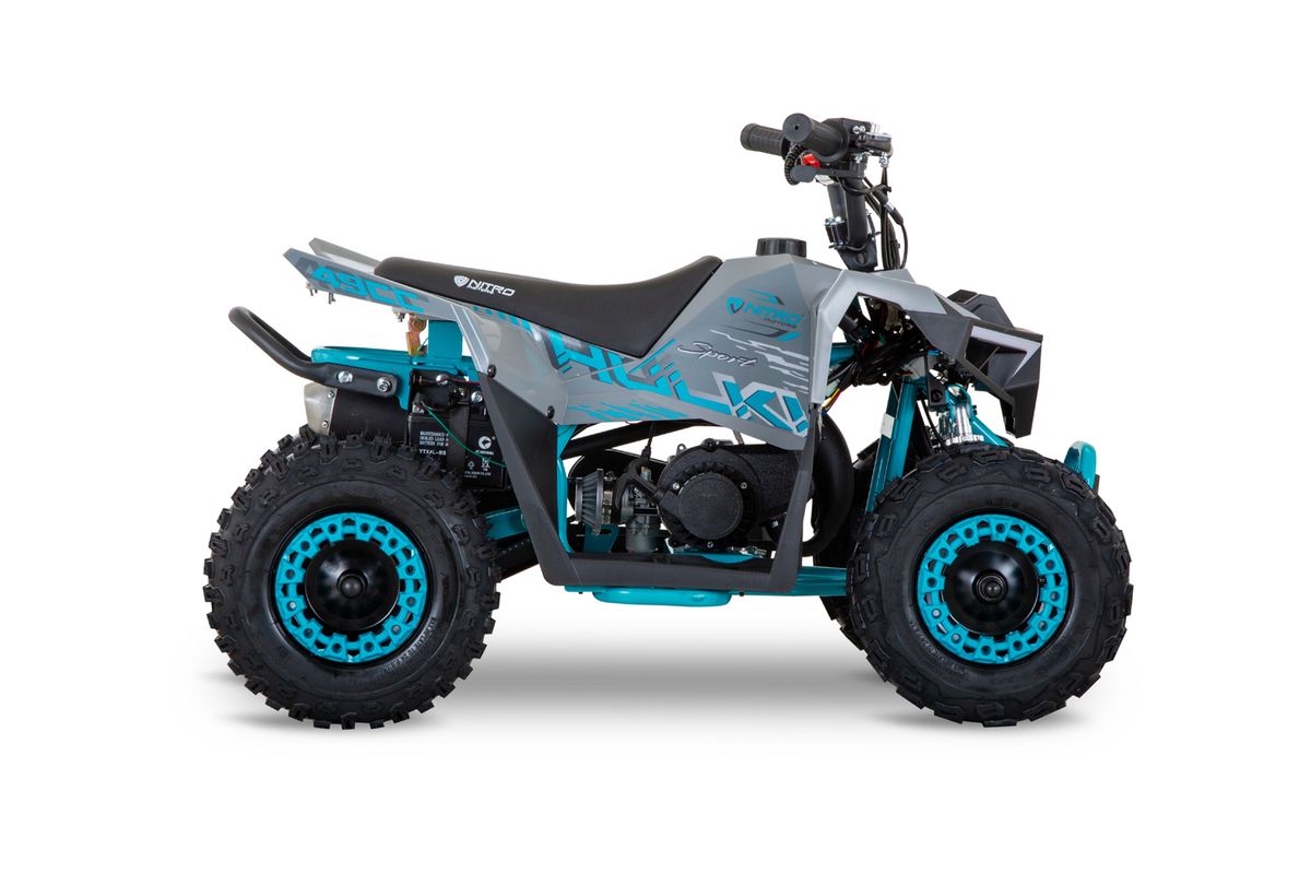 NITRO Motors HULKI Sport 49 cc Barne-ATV med el-start fargevalg