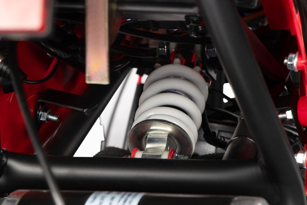 Avenger 1000W elquad med LED og batteribag