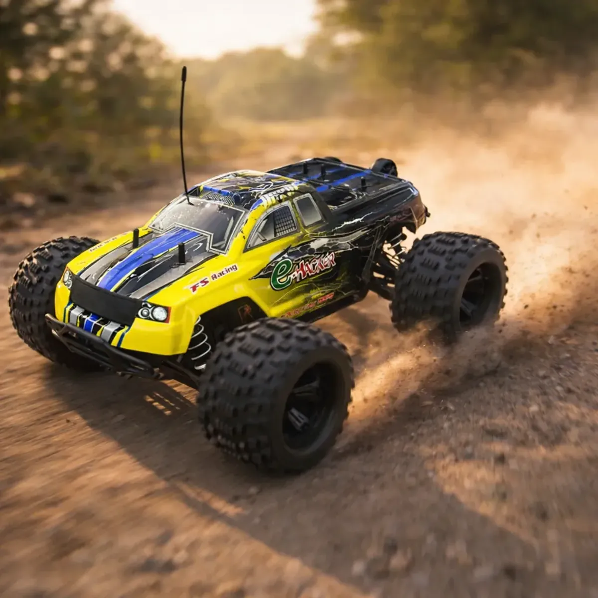 E-Hacker 4x4 Børsteløs Monster-Truck 1:8 – 80 km/t RC Bil