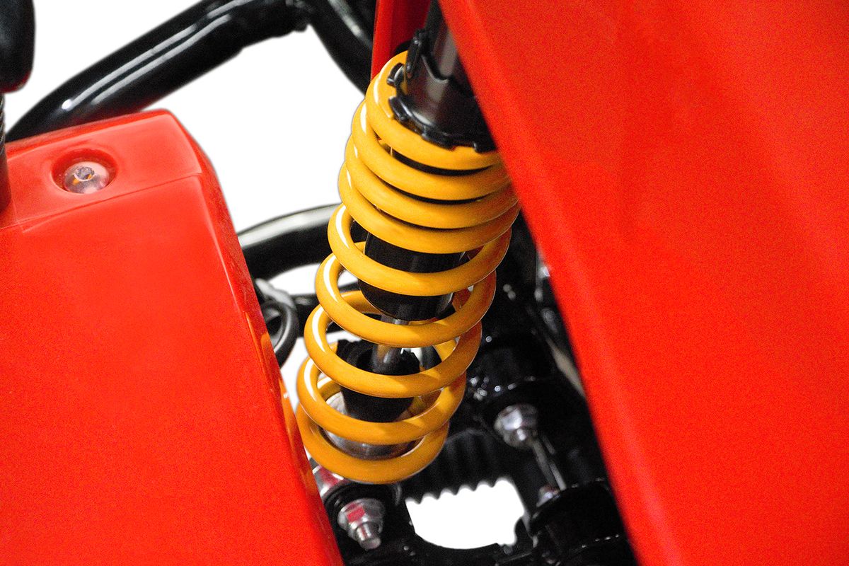 Nitro 110cc midi barne-traktor S8-A med henger