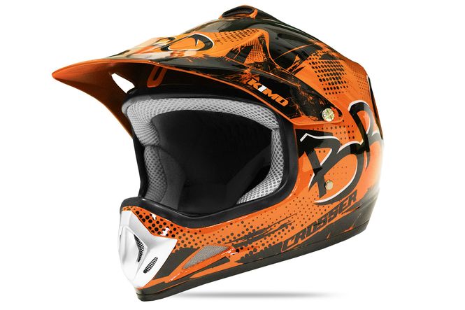 Hovedbilde Kimo BRO barn crosshjelm oransje CE EN 1078