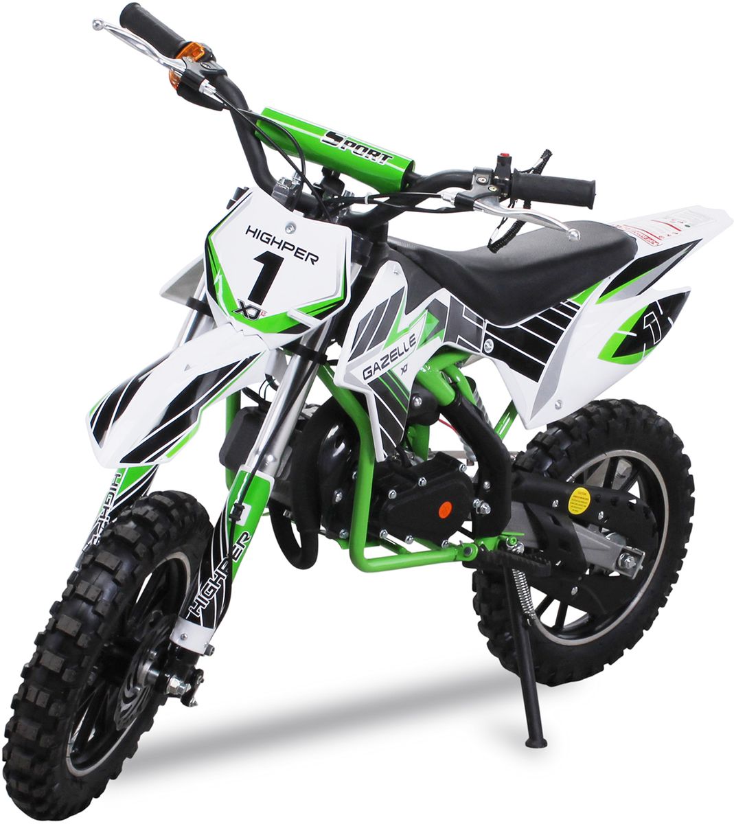 Gazelle - Mini Dirtbike 49cc fargevalg
