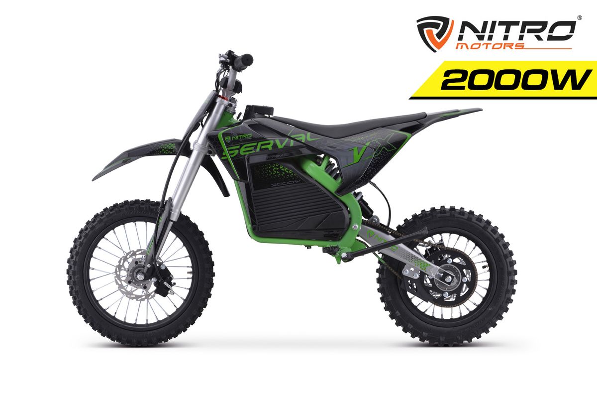 Serval VX el-dirtbike 2000W 60V barn | Nitro | Li-ion