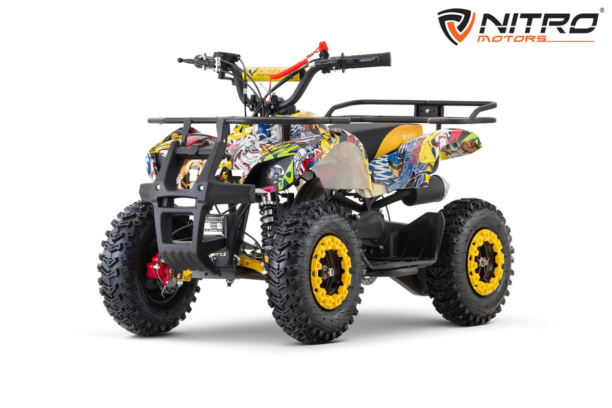 Nitro Torino 49cc barne-ATV Snowy L 6