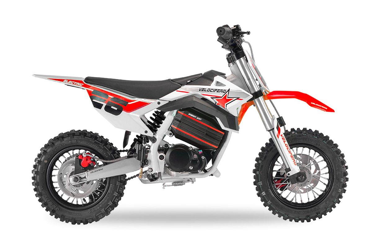 Velocifero Enduro 12/10 1000W dirtbike 60V barn