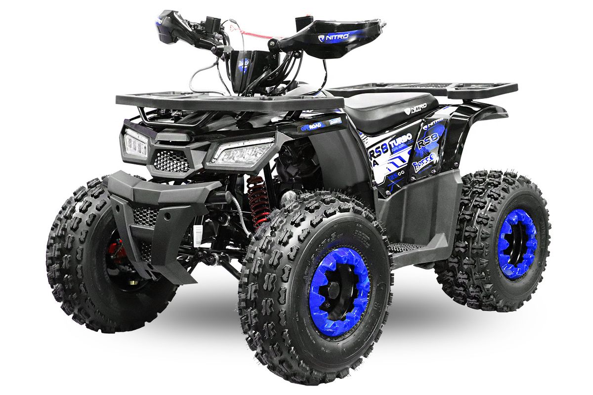 Rocco 125cc ATV automat m/revers, LED, alarm og e-start