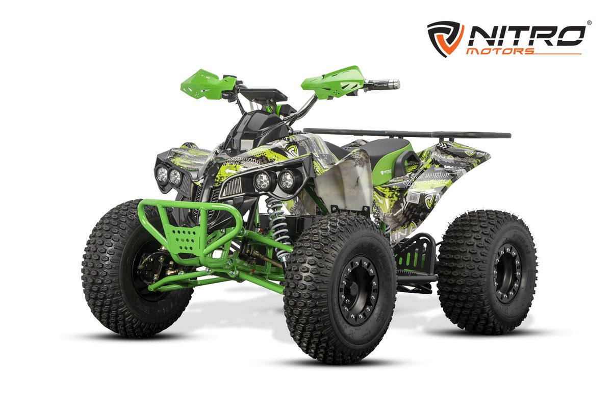 Warrior 1500W graffiti ATV med Keyless og akseldrift