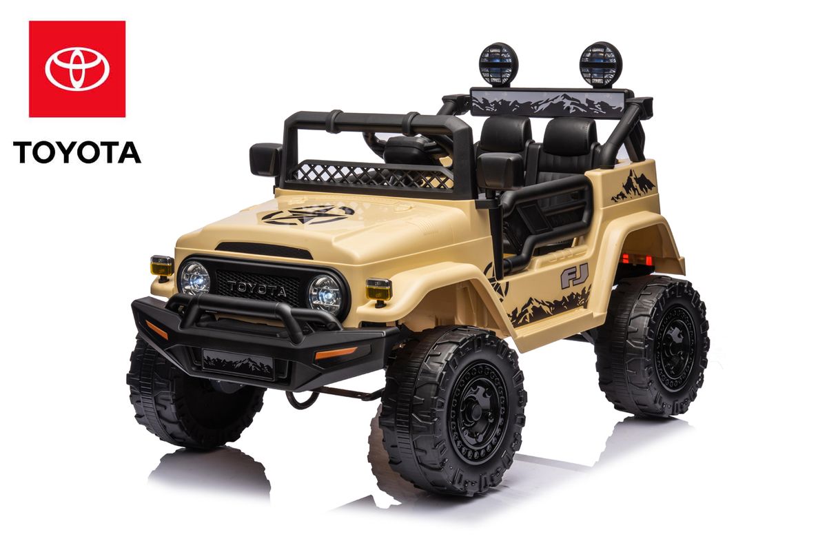Toyota FJ elbil for barn 12V 2-seter 4x25W