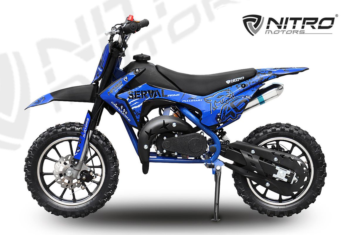 Nitro Motors Serval PRM 49cc mini dirtbike