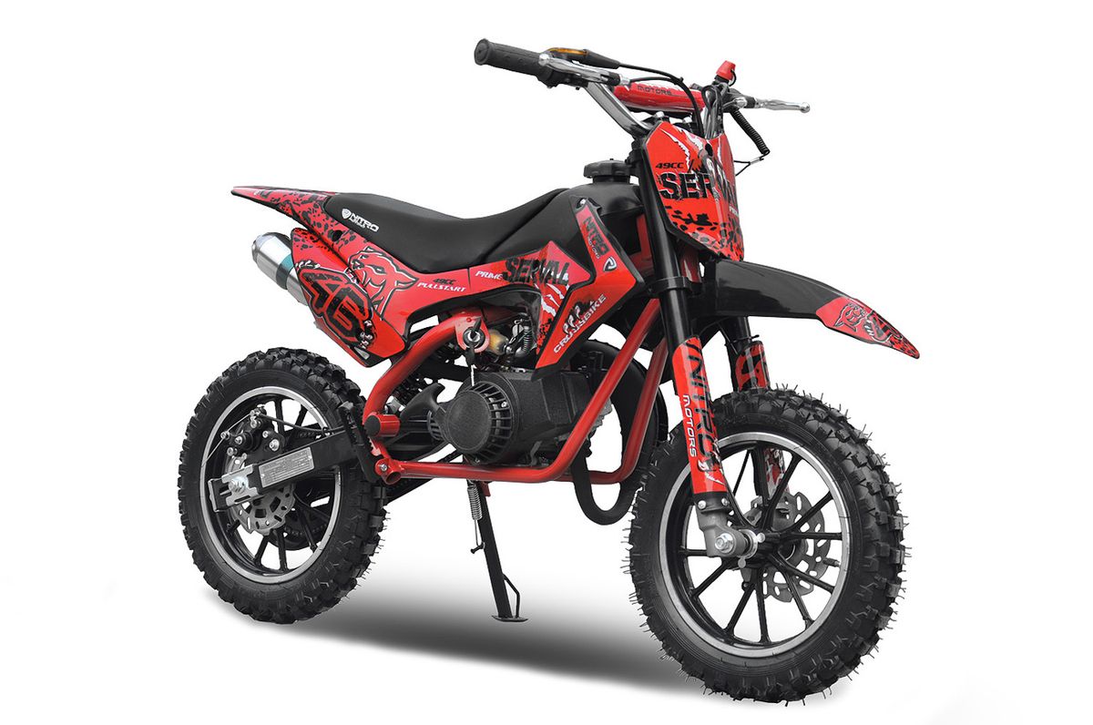 Nitro Motors Serval PRM 49cc mini dirtbike