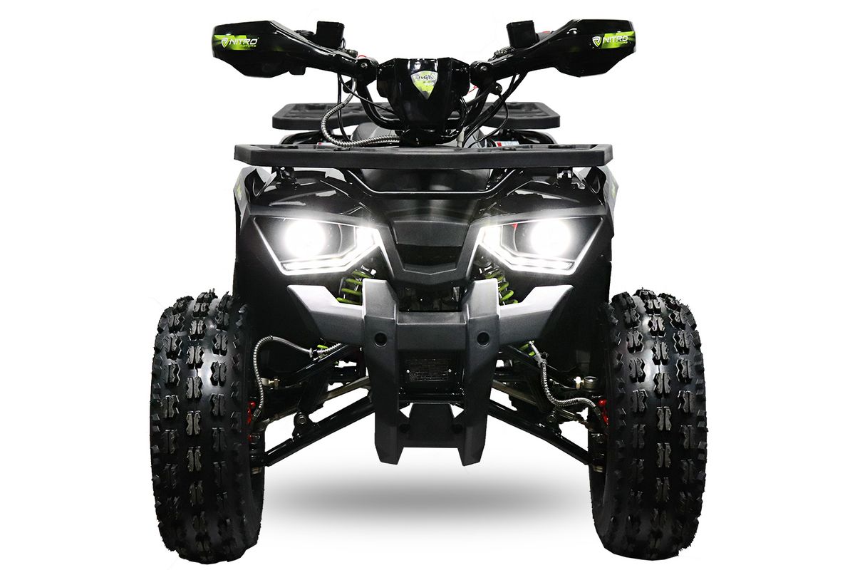 Rugby 125cc ATV m/revers, LED & alarm – 8 